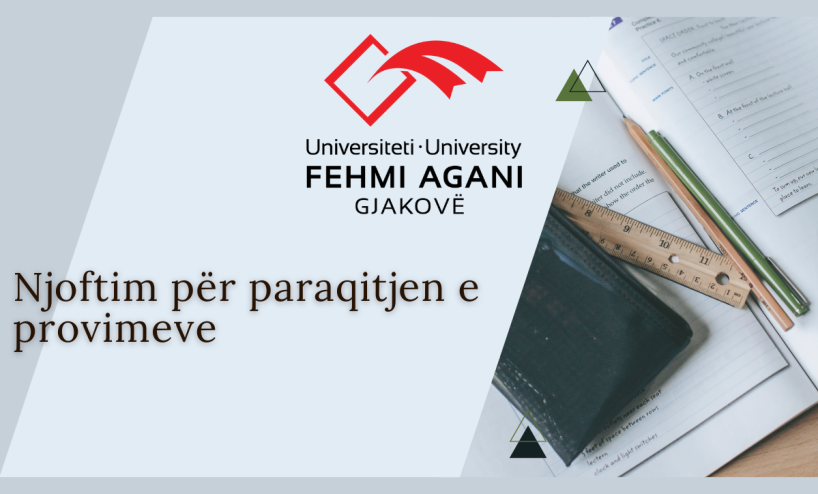Njoftim për afatin e provimeve – Prill 2026!